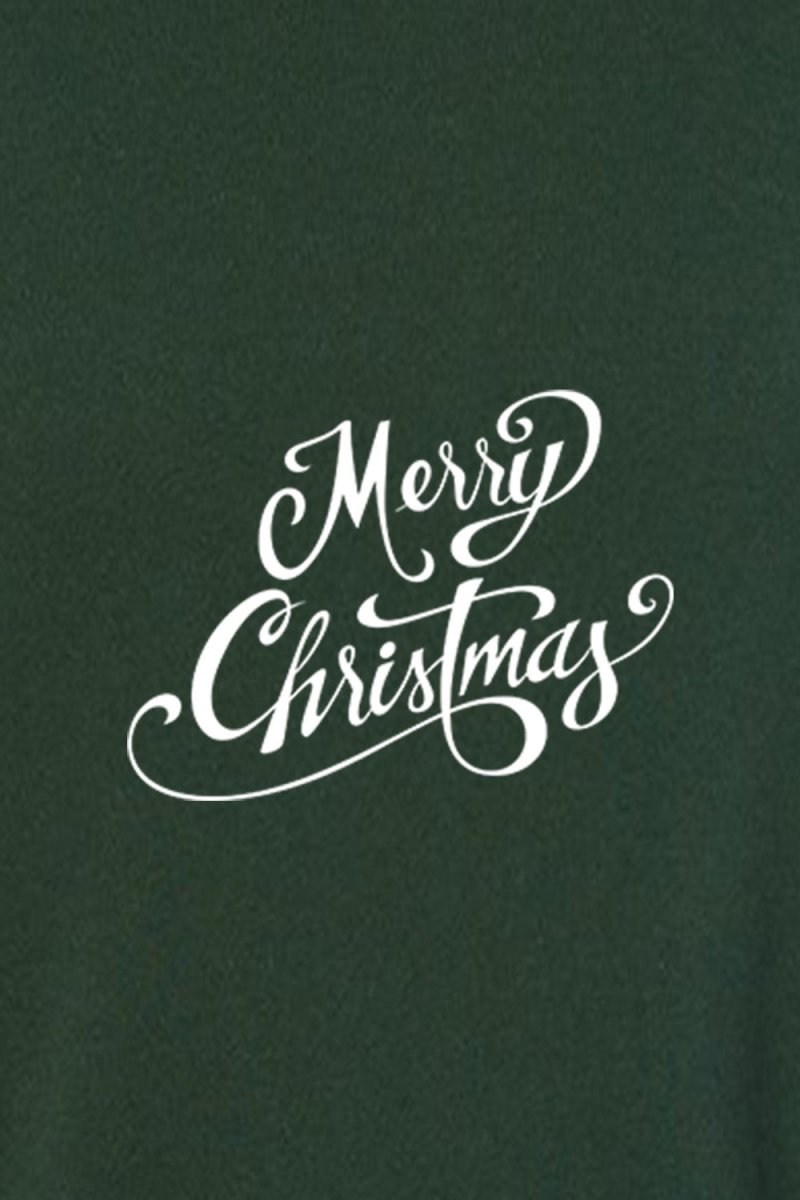 Merry Christmas 5 Unisex Sponge Fleece Raglan Crewneck Sweatshirt - Shepherds Shelf