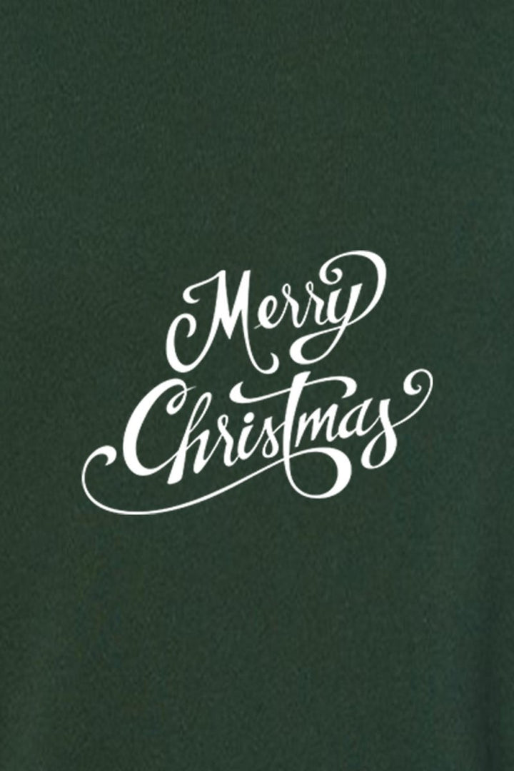 Merry Christmas 5 Unisex Sponge Fleece Raglan Crewneck Sweatshirt - Shepherds Shelf