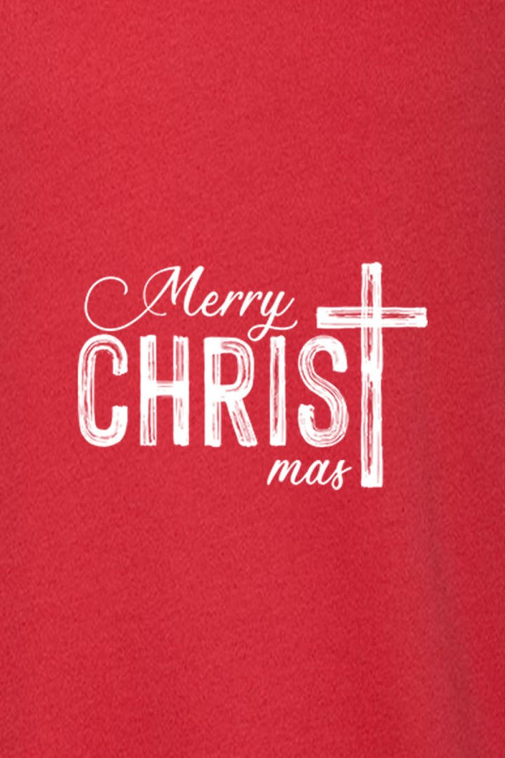 Merry Christmas 6 Unisex Sponge Fleece Raglan Crewneck Sweatshirt - Shepherds Shelf