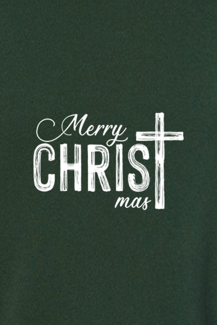 Merry Christmas 6 Unisex Sponge Fleece Raglan Crewneck Sweatshirt - Shepherds Shelf