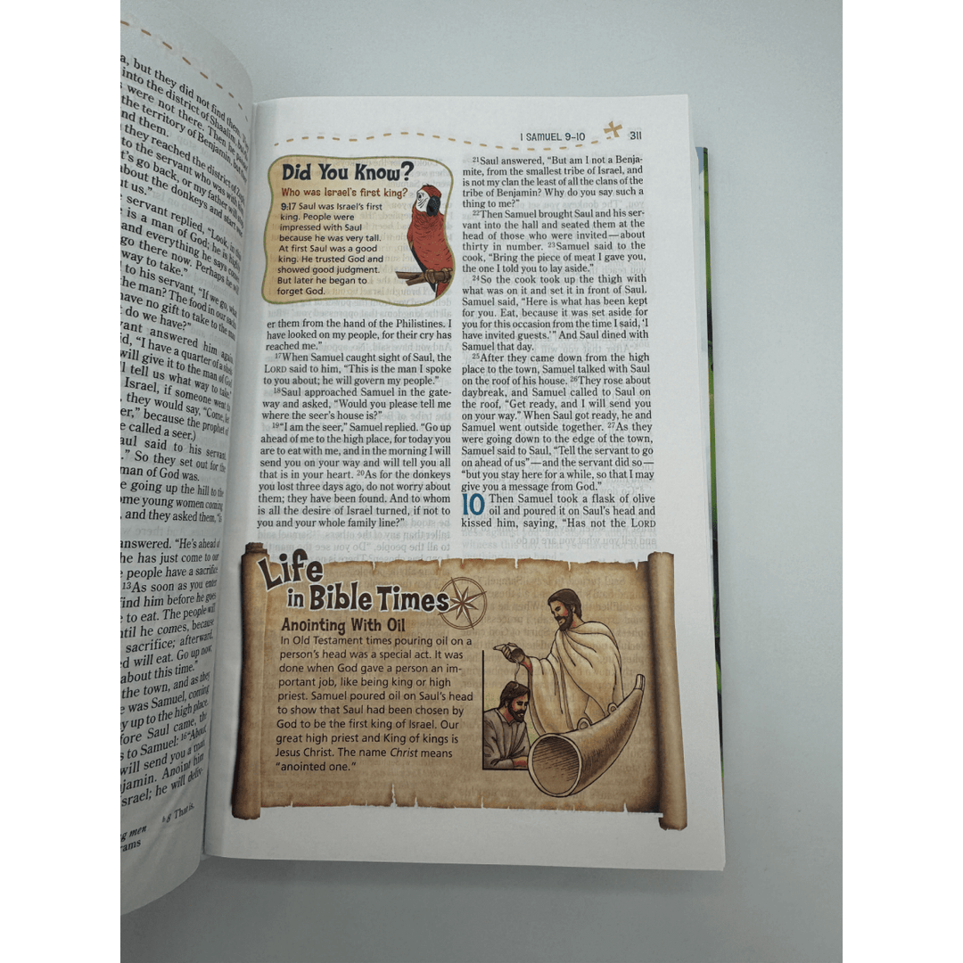 NIV Adventure kids bible, color printed - Shepherds Shelf