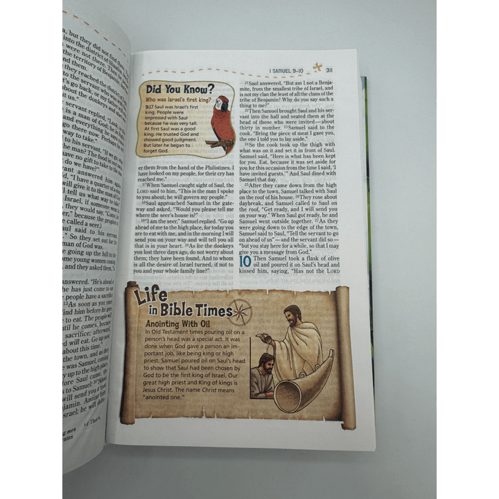 NIV Adventure kids bible, color printed - Shepherds Shelf