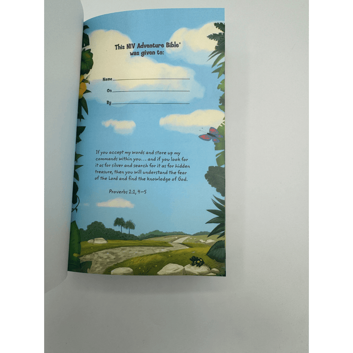 NIV Adventure kids bible, color printed - Shepherds Shelf