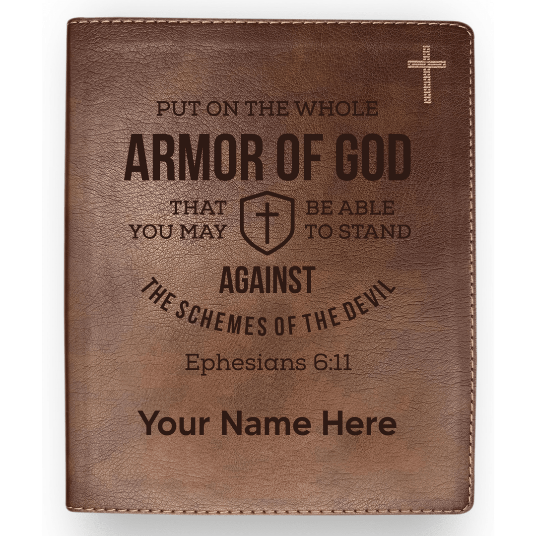 NIV Brown Standard Size Journaling Holy Bible Medium Print | Bible Verse Collection 1 - Shepherds Shelf