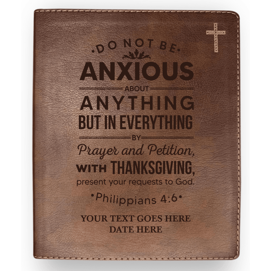 NIV Brown Standard Size Journaling Holy Bible Medium Print | Bible Verse Collection 3 - Shepherds Shelf