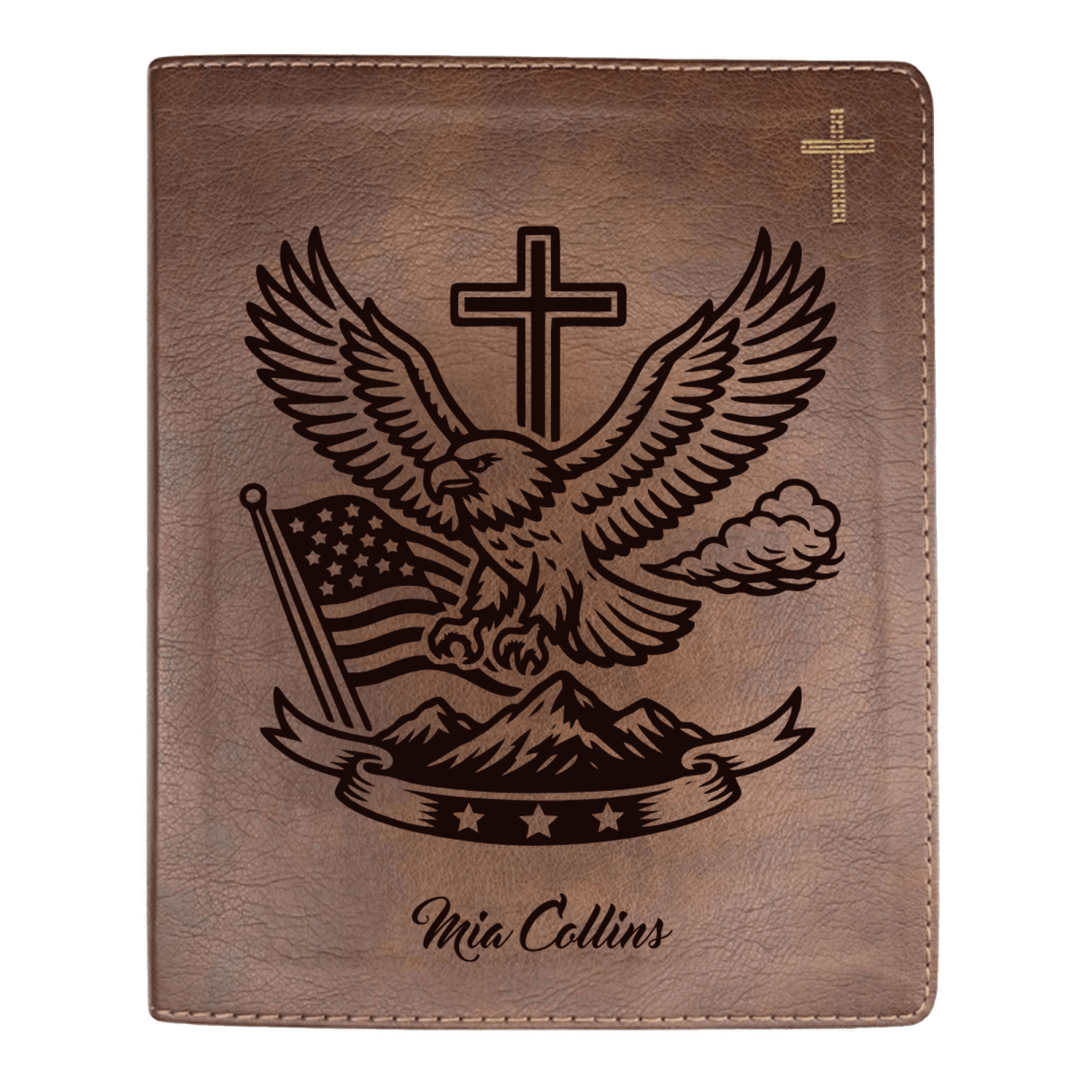 NIV Brown Standard Size Journaling Holy Bible Medium Print | For The Cross Collection 1 - Shepherds Shelf