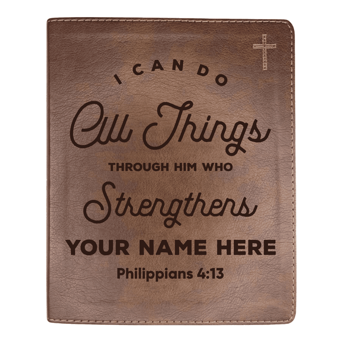 NIV Brown Standard Size Journaling Holy Bible Medium Print | Live-in-scripture Collection 2