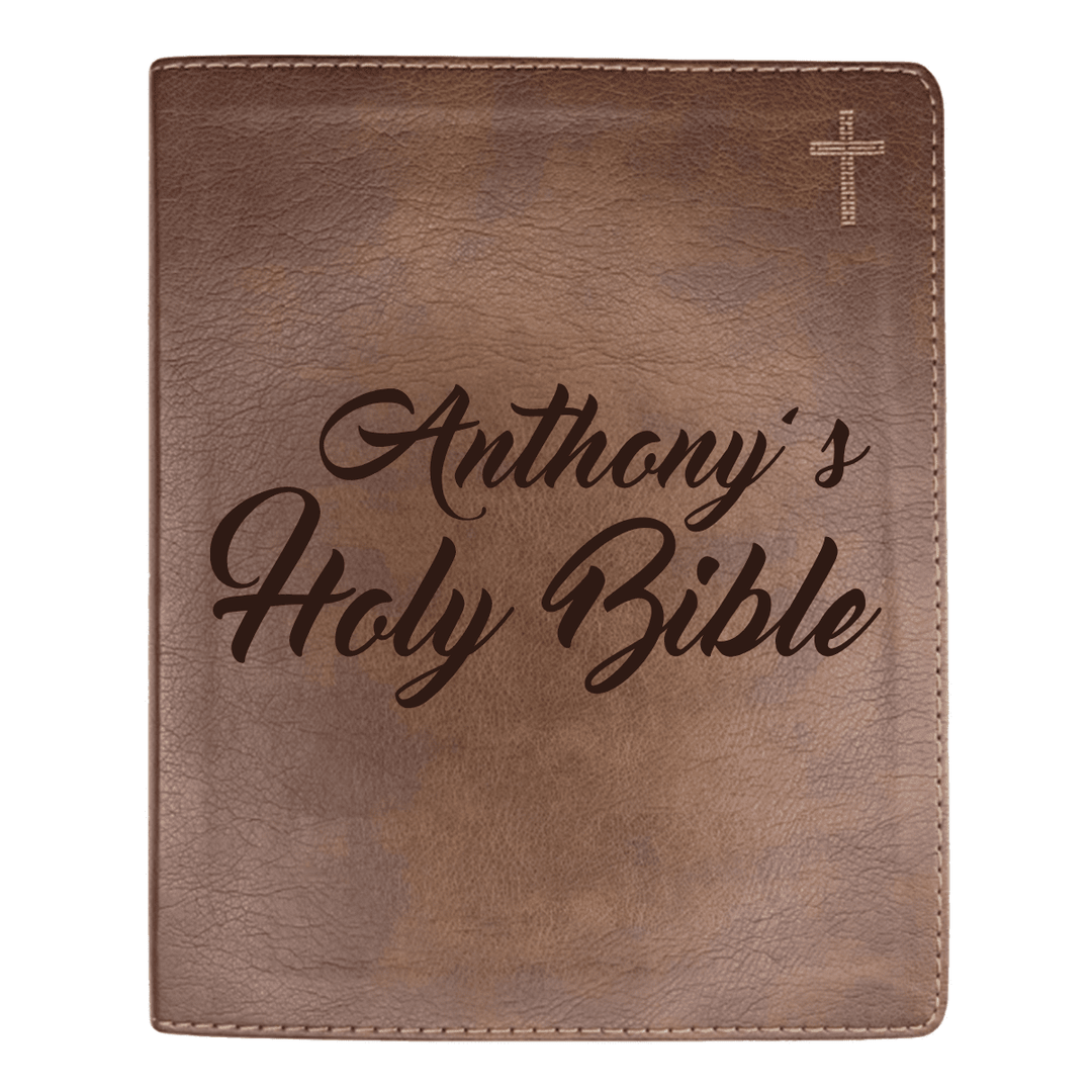 NIV Brown Standard Size Journaling Holy Bible Medium Print | Live - in - scripture Collection 2 - Shepherds Shelf