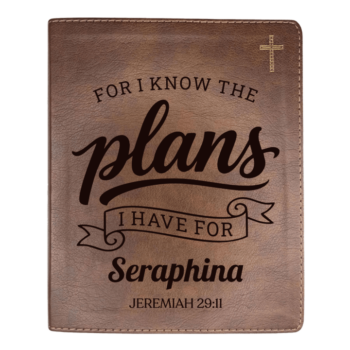 NIV Brown Standard Size Journaling Holy Bible Medium Print | Live - in - scripture Within Jeremiah 29:11 - Shepherds Shelf