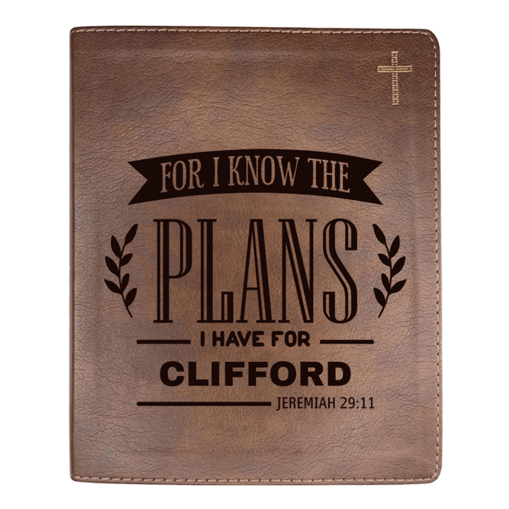 NIV Brown Standard Size Journaling Holy Bible Medium Print | Live - in - scripture Within Jeremiah 29:11 - Shepherds Shelf