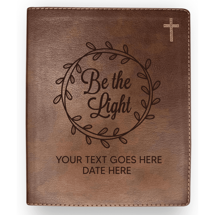 NIV Brown Standard Size Journaling Holy Bible Medium Print | Scripture Art Collection - Shepherds Shelf