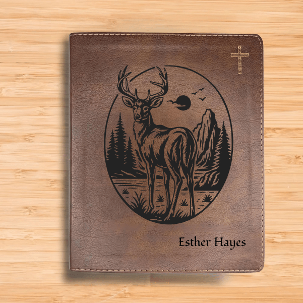 NIV Brown Standard Size Notetaking Holy Bible Medium Print | Buck - Shepherds Shelf