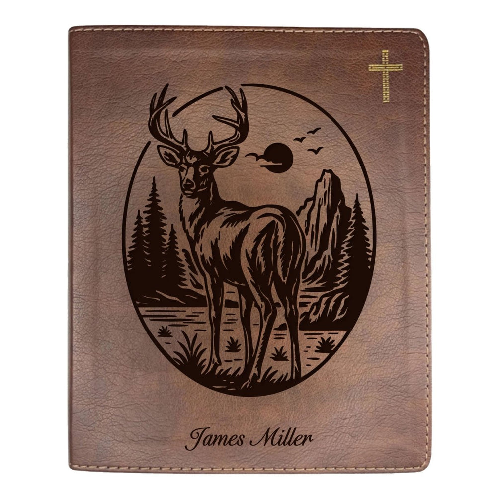 NIV Brown Standard Size Notetaking Holy Bible Medium Print | Buck