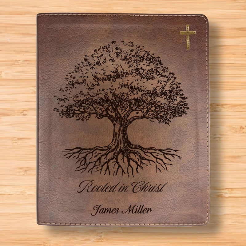 NIV Brown Standard Size Notetaking Holy Bible Medium Print | Tree of Life