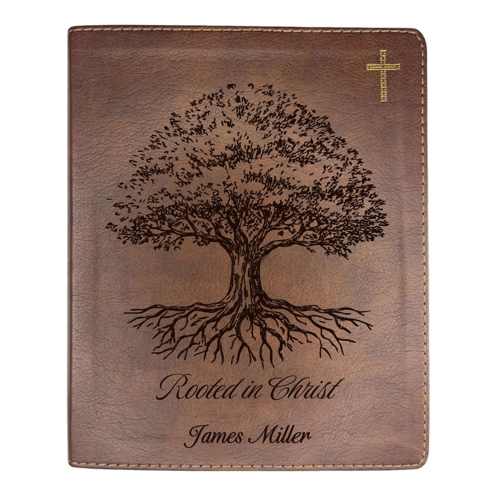 NIV Brown Standard Size Notetaking Holy Bible Medium Print | Tree of Life