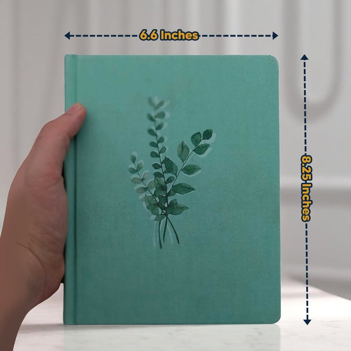 NIV Hardcover Personalized Journaling Holy Bible | Small Text | Teal - Shepherds Shelf
