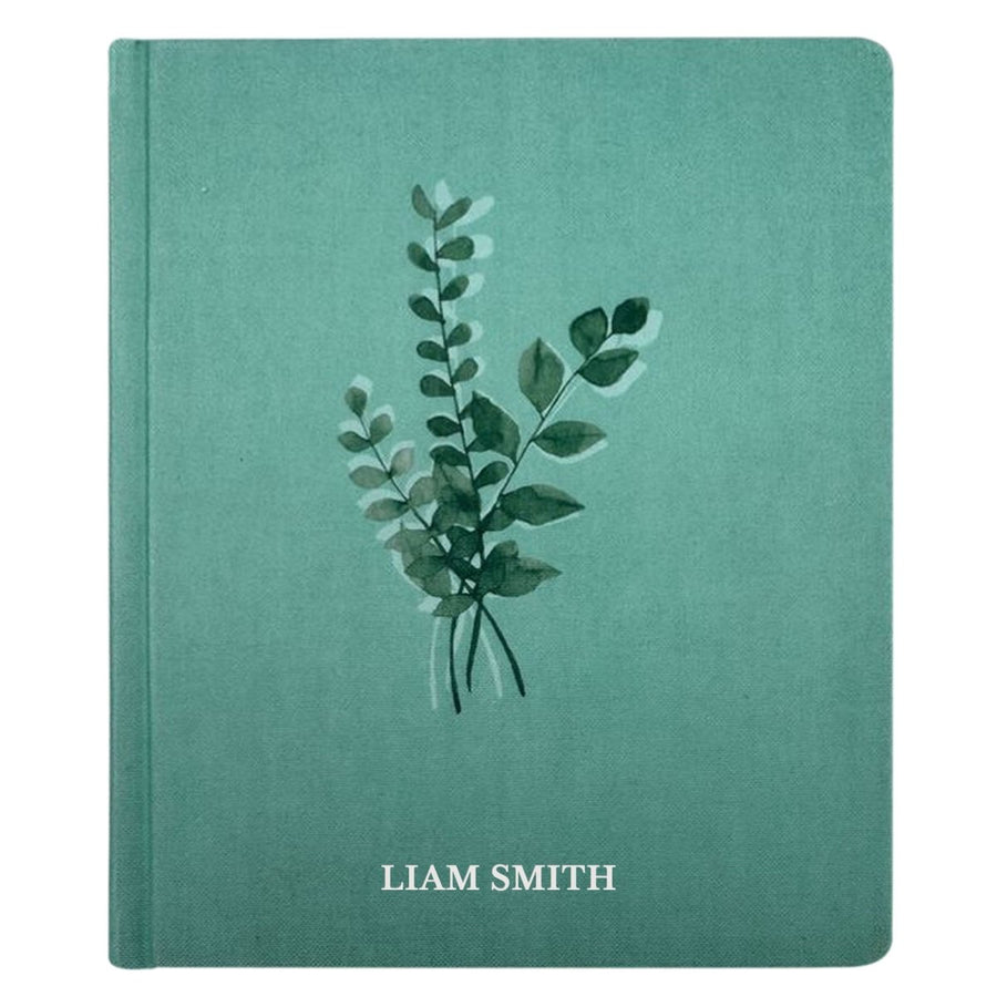 NIV Hardcover Personalized Journaling Holy Bible | Small Text | Teal - Shepherds Shelf