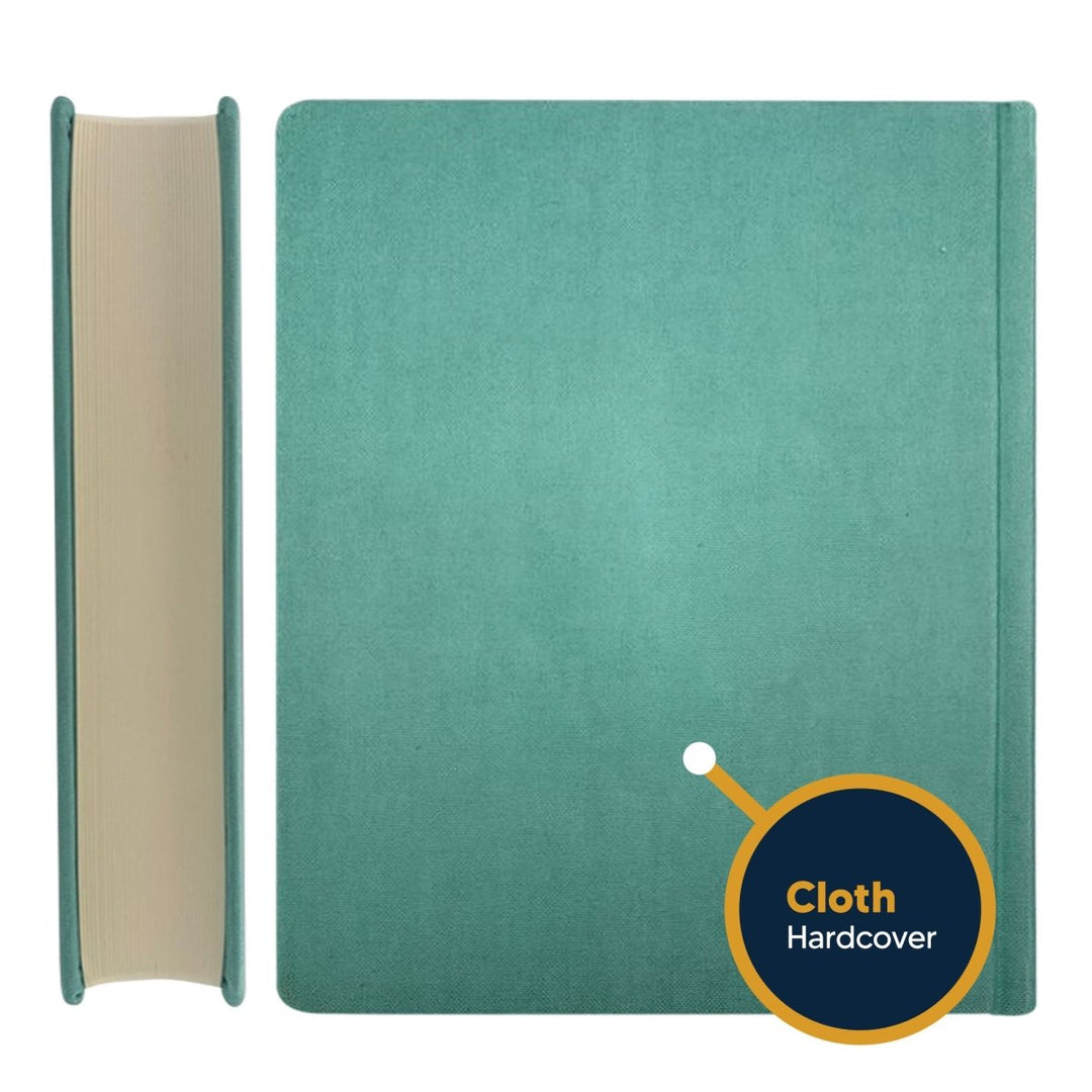 NIV Hardcover Personalized Journaling Holy Bible | Small Text | Teal - Shepherds Shelf