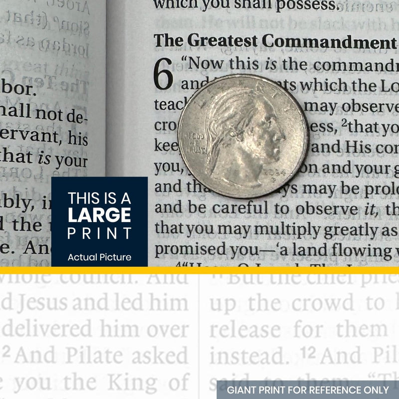 NKJV Gray Large Size Journaling Holy Bible Large Print