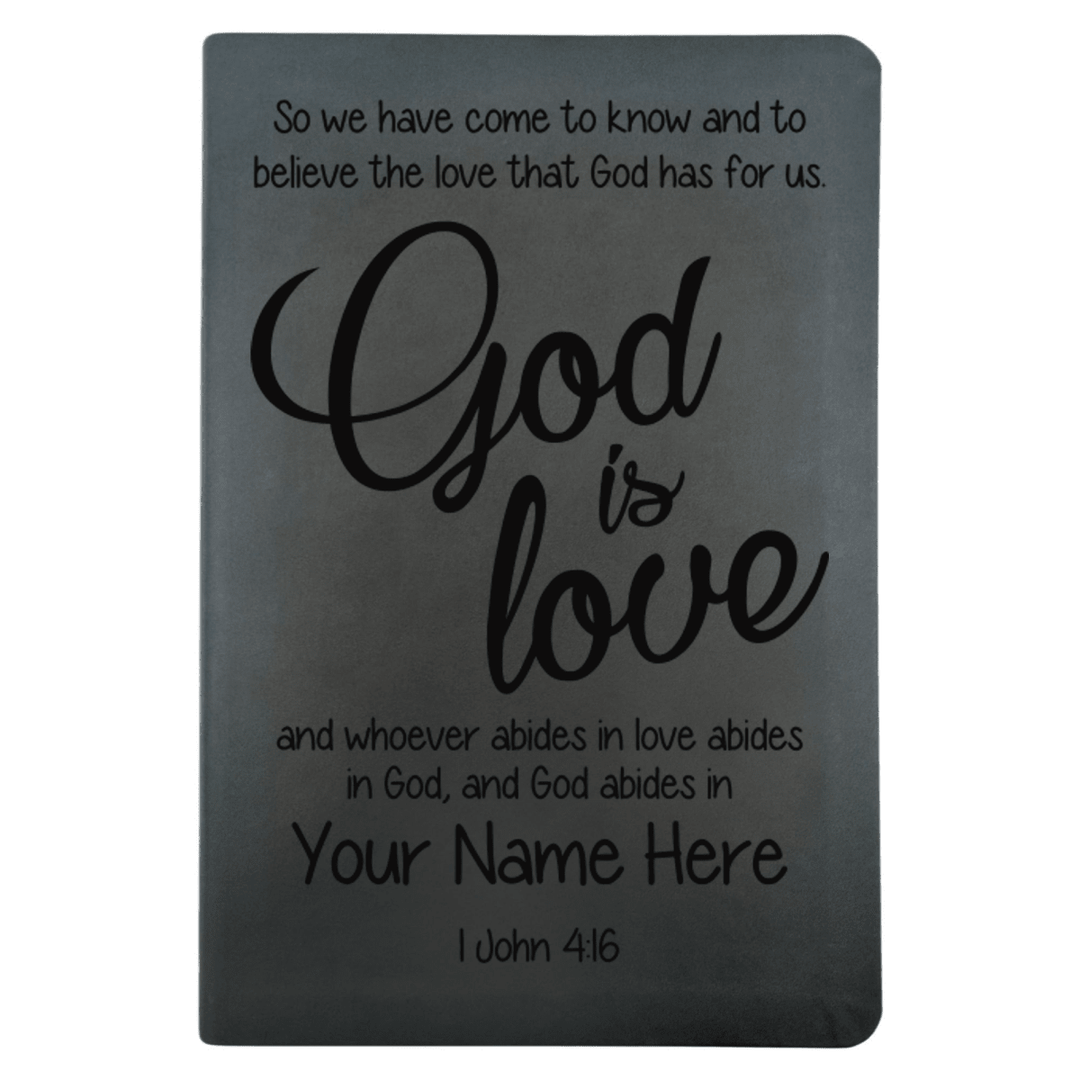 NLT Black Standard Size Thinline Holy Bible Small Print | 1 John 4:16 - Shepherds Shelf