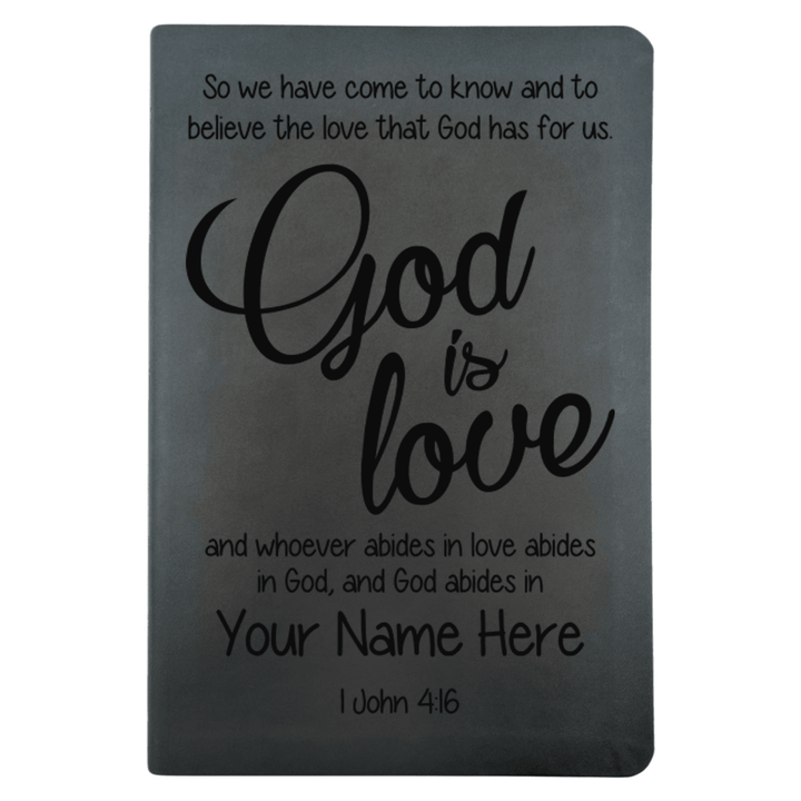 NLT Black Standard Size Thinline Holy Bible Small Print | 1 John 4:16 - Shepherds Shelf