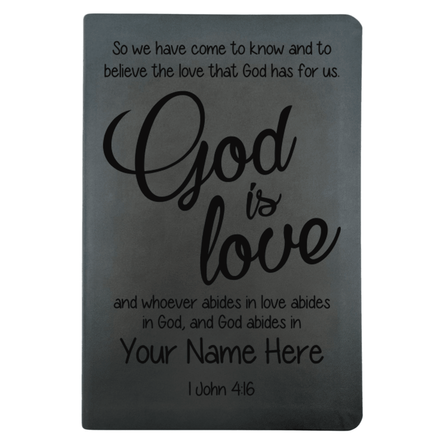 NLT Black Standard Size Thinline Holy Bible Small Print | 1 John 4:16 - Shepherds Shelf