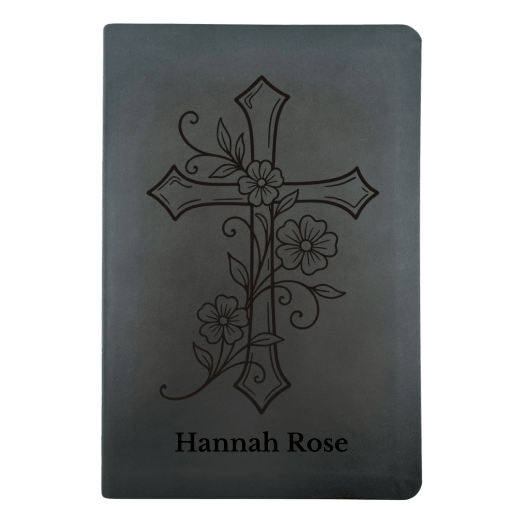 NLT Black Standard Size Thinline Holy Bible Small Print | Blessed Collection - Shepherds Shelf