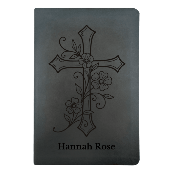 NLT Black Standard Size Thinline Holy Bible Small Print | Blessed Collection
