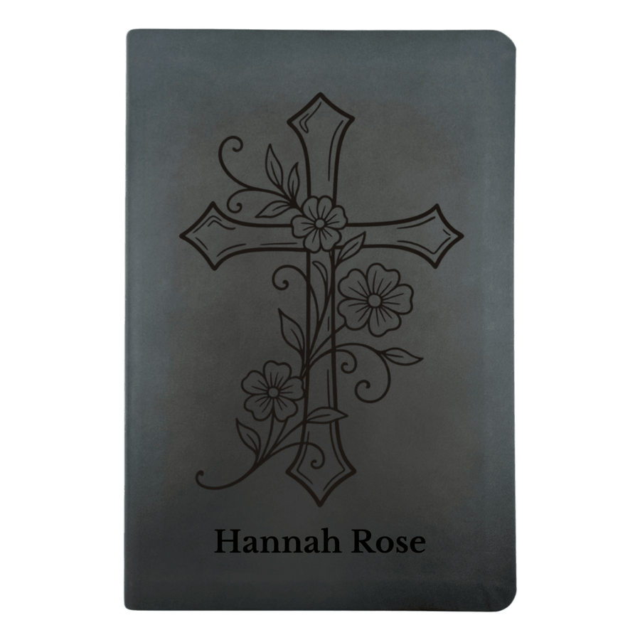 NLT Black Standard Size Thinline Holy Bible Small Print | Blessed Collection - Shepherds Shelf
