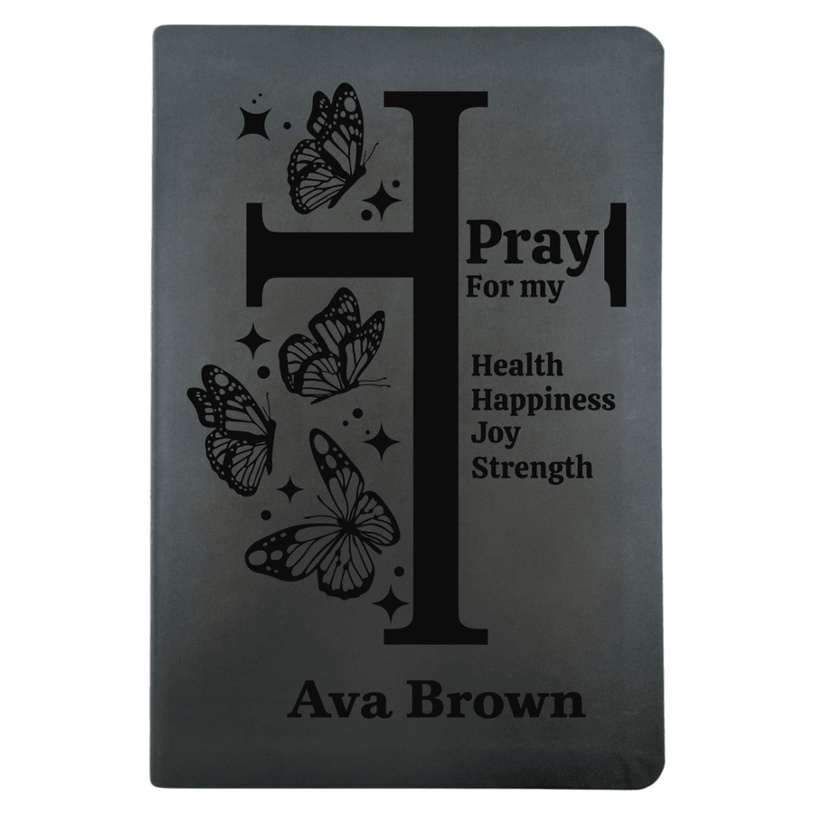 NLT Black Standard Size Thinline Holy Bible Small Print | Butterflies Cross - Shepherds Shelf