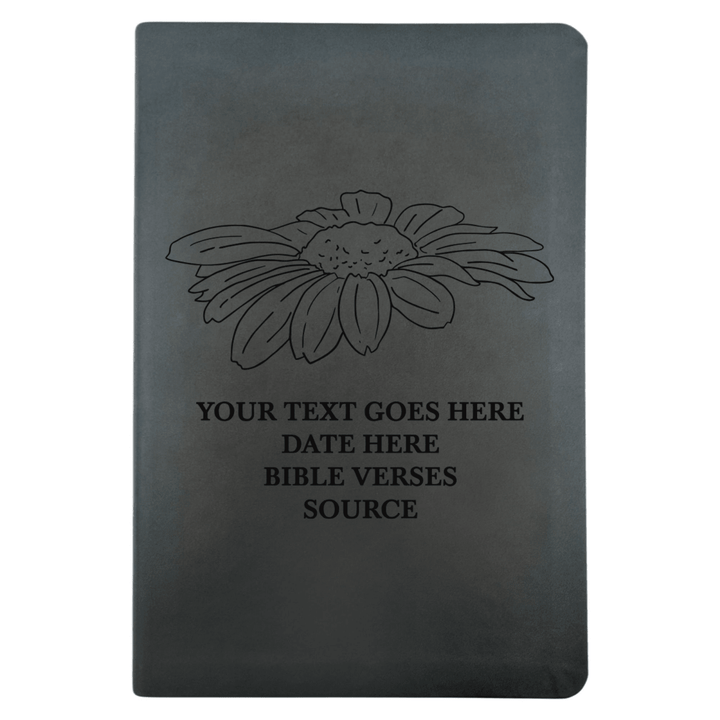 NLT Black Standard Size Thinline Holy Bible Small Print | Daisy - Shepherds Shelf