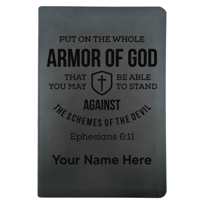 NLT Black Standard Size Thinline Holy Bible Small Print | Ephesians 6:11