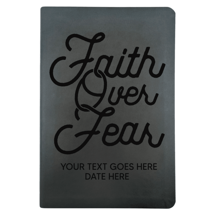 NLT Black Standard Size Thinline Holy Bible Small Print | Faith Over Fear - Shepherds Shelf