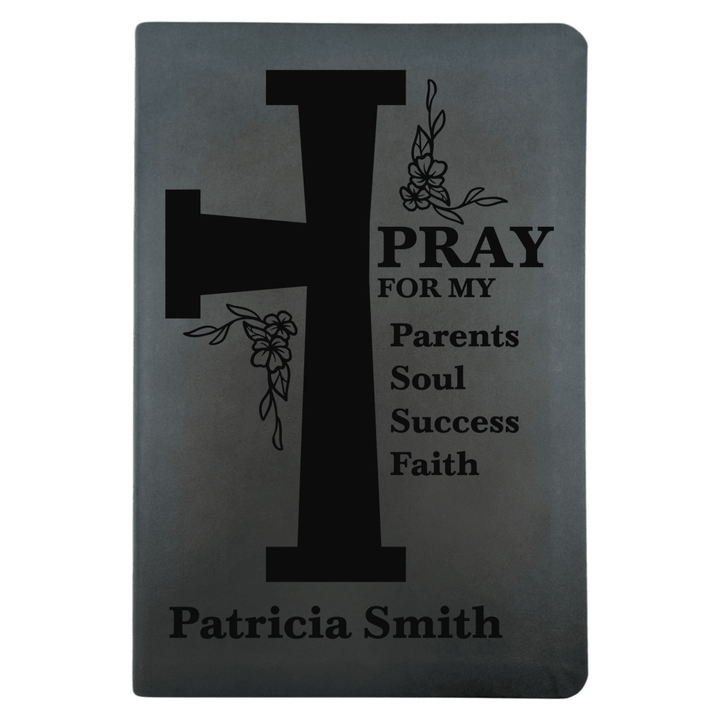 NLT Black Standard Size Thinline Holy Bible Small Print | Floral Cross - Shepherds Shelf