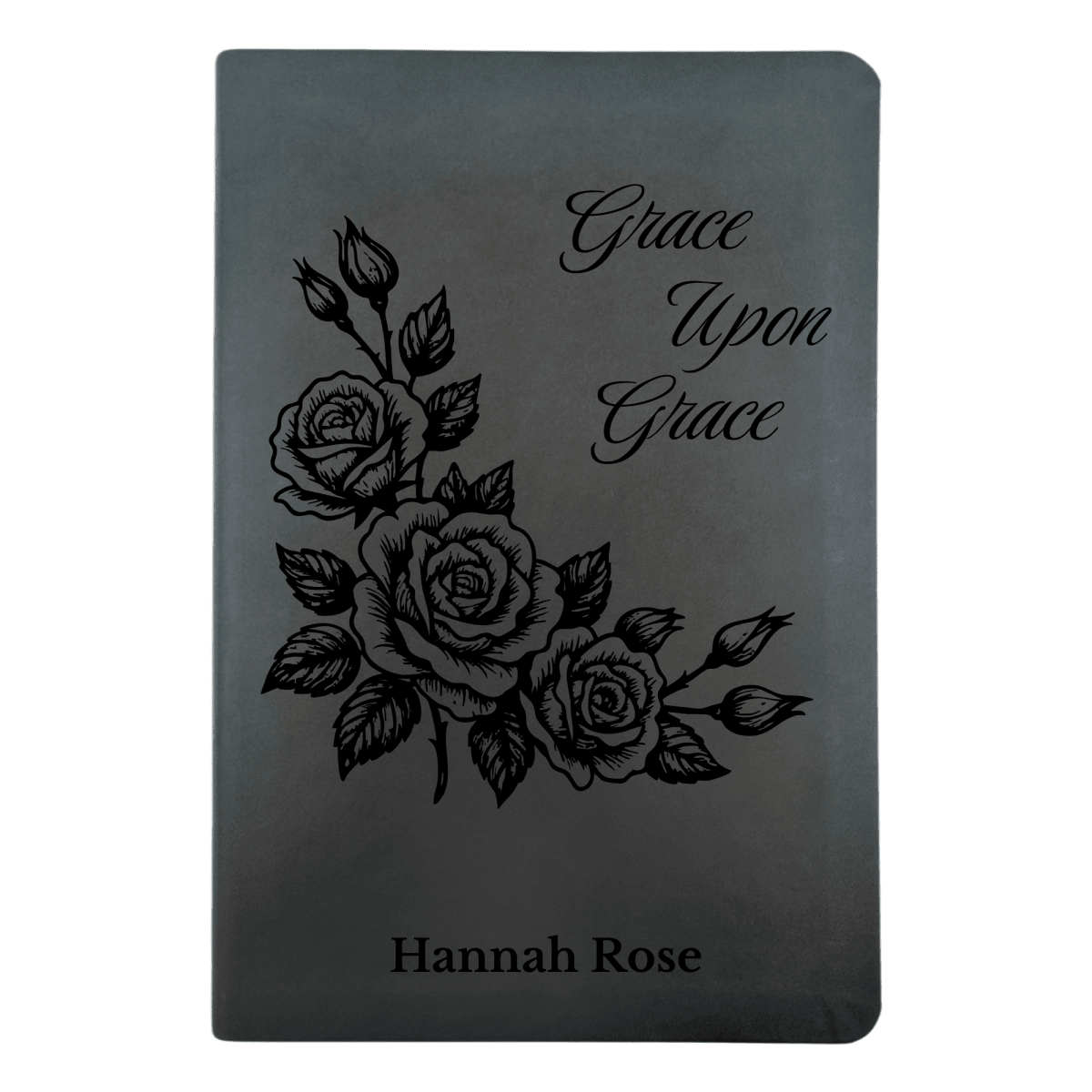 NLT Black Standard Size Thinline Holy Bible Small Print | Framed Roses - Shepherds Shelf
