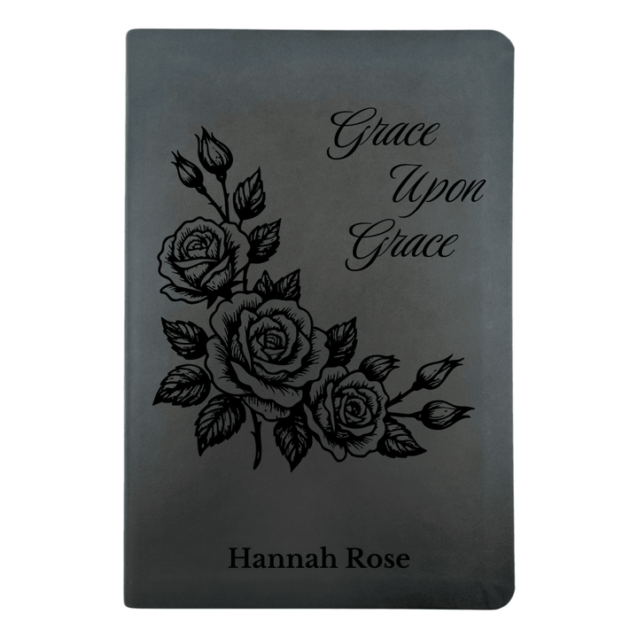 NLT Black Standard Size Thinline Holy Bible Small Print | Framed Roses - Shepherds Shelf