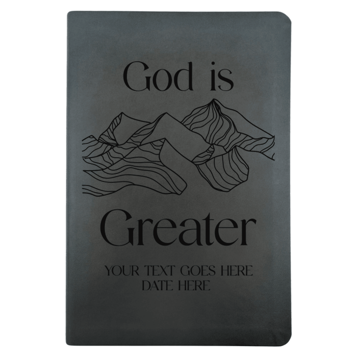 NLT Black Standard Size Thinline Holy Bible Small Print | God is Greater