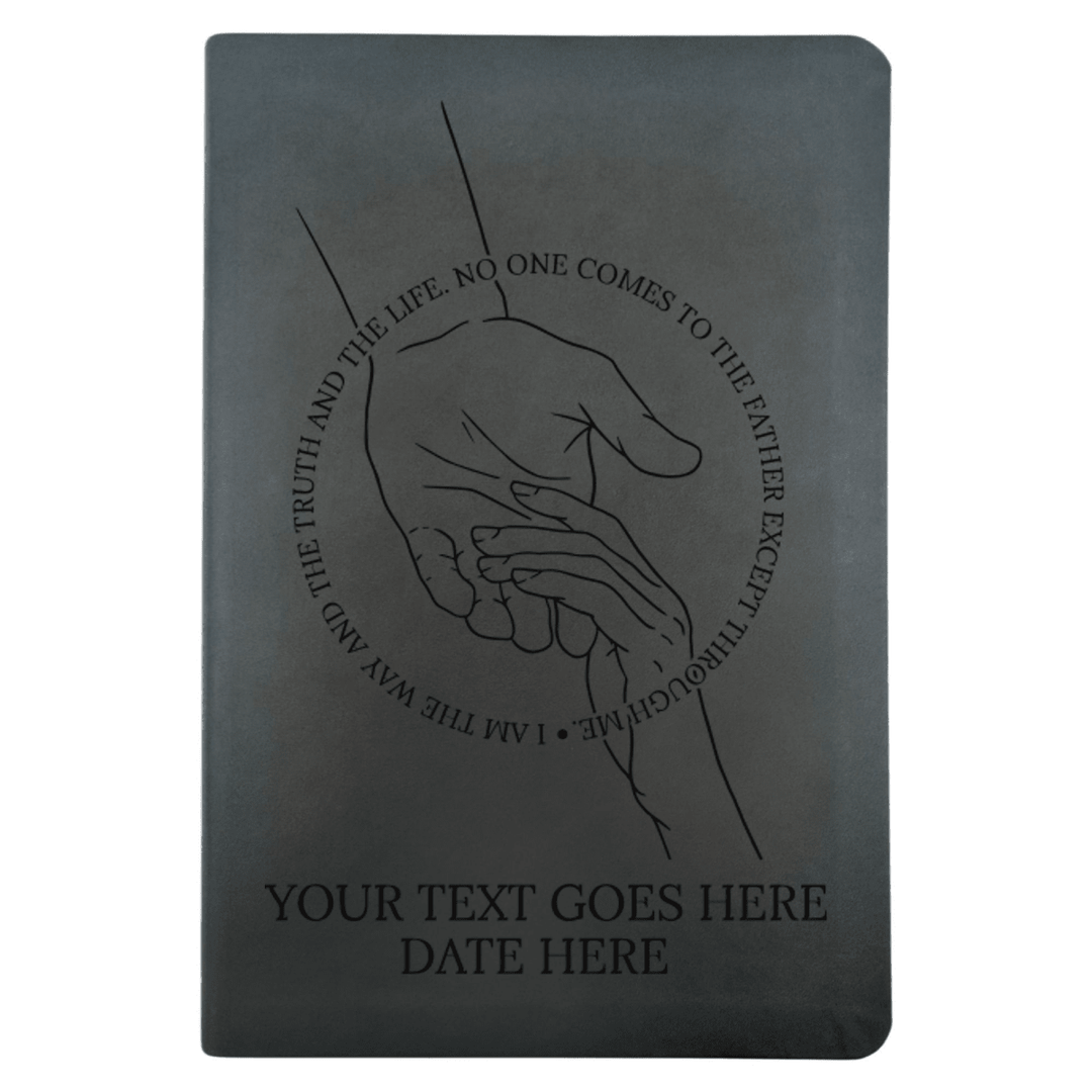 NLT Black Standard Size Thinline Holy Bible Small Print | Helping Hand - Shepherds Shelf