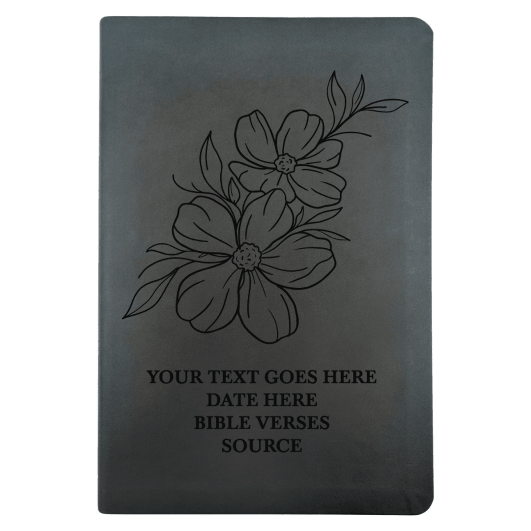 NLT Black Standard Size Thinline Holy Bible Small Print | Jasmine - Shepherds Shelf
