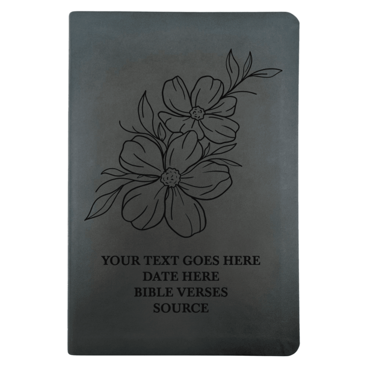 NLT Black Standard Size Thinline Holy Bible Small Print | Jasmine - Shepherds Shelf