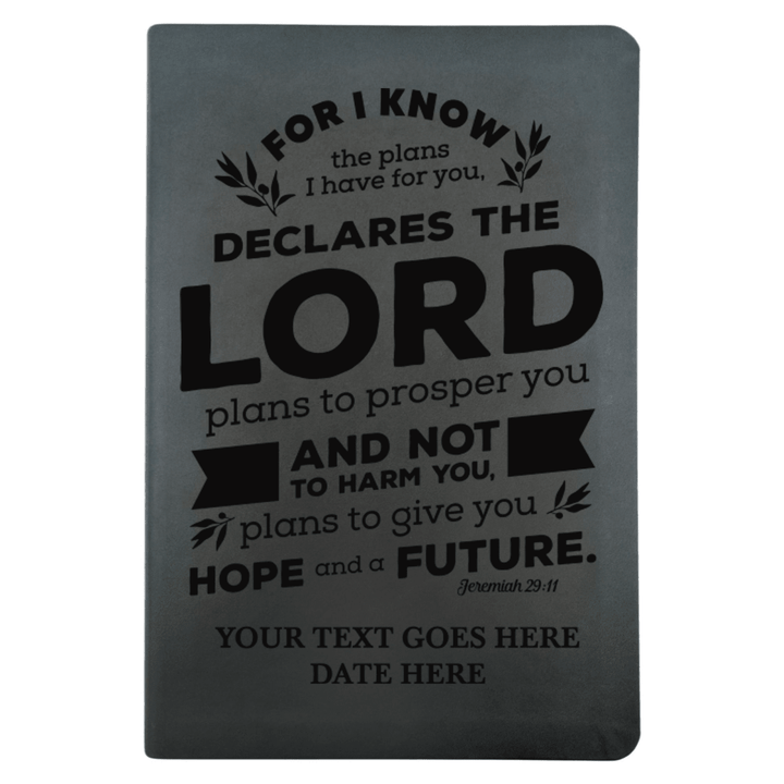 NLT Black Standard Size Thinline Holy Bible Small Print | Jeremiah 29:11 - Shepherds Shelf