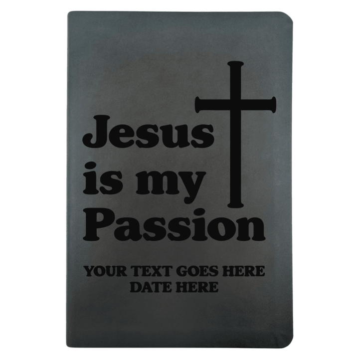 NLT Black Standard Size Thinline Holy Bible Small Print | Jesus is my Passion - Shepherds Shelf
