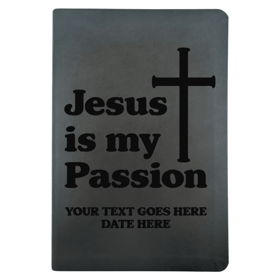 NLT Black Standard Size Thinline Holy Bible Small Print | Jesus is my Passion - Shepherds Shelf