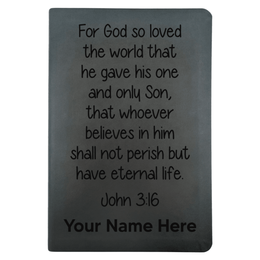 NLT Black Standard Size Thinline Holy Bible Small Print | John 3:16 Study 1 - Shepherds Shelf