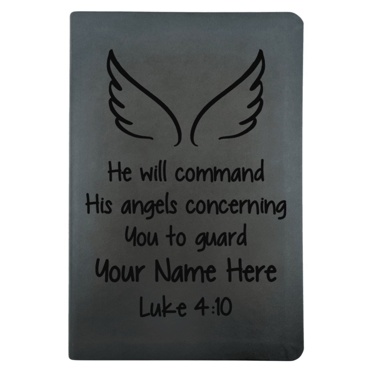 NLT Black Standard Size Thinline Holy Bible Small Print | Luke 4:10 - Shepherds Shelf