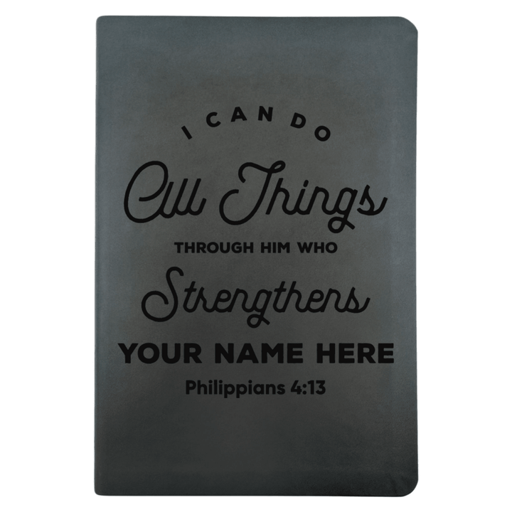 NLT Black Standard Size Thinline Holy Bible Small Print | Philippians 4:13 II - Shepherds Shelf