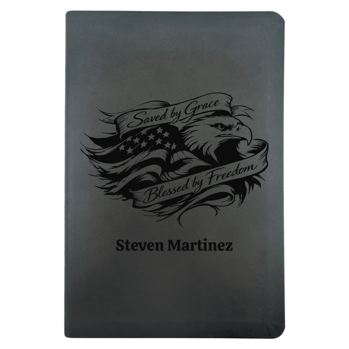 NLT Black Standard Size Thinline Holy Bible Small Print | Saved by Grace
