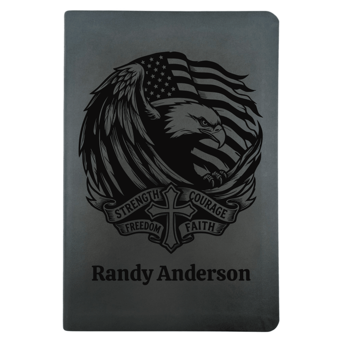 NLT Black Standard Size Thinline Holy Bible Small Print | Strength & Courage
