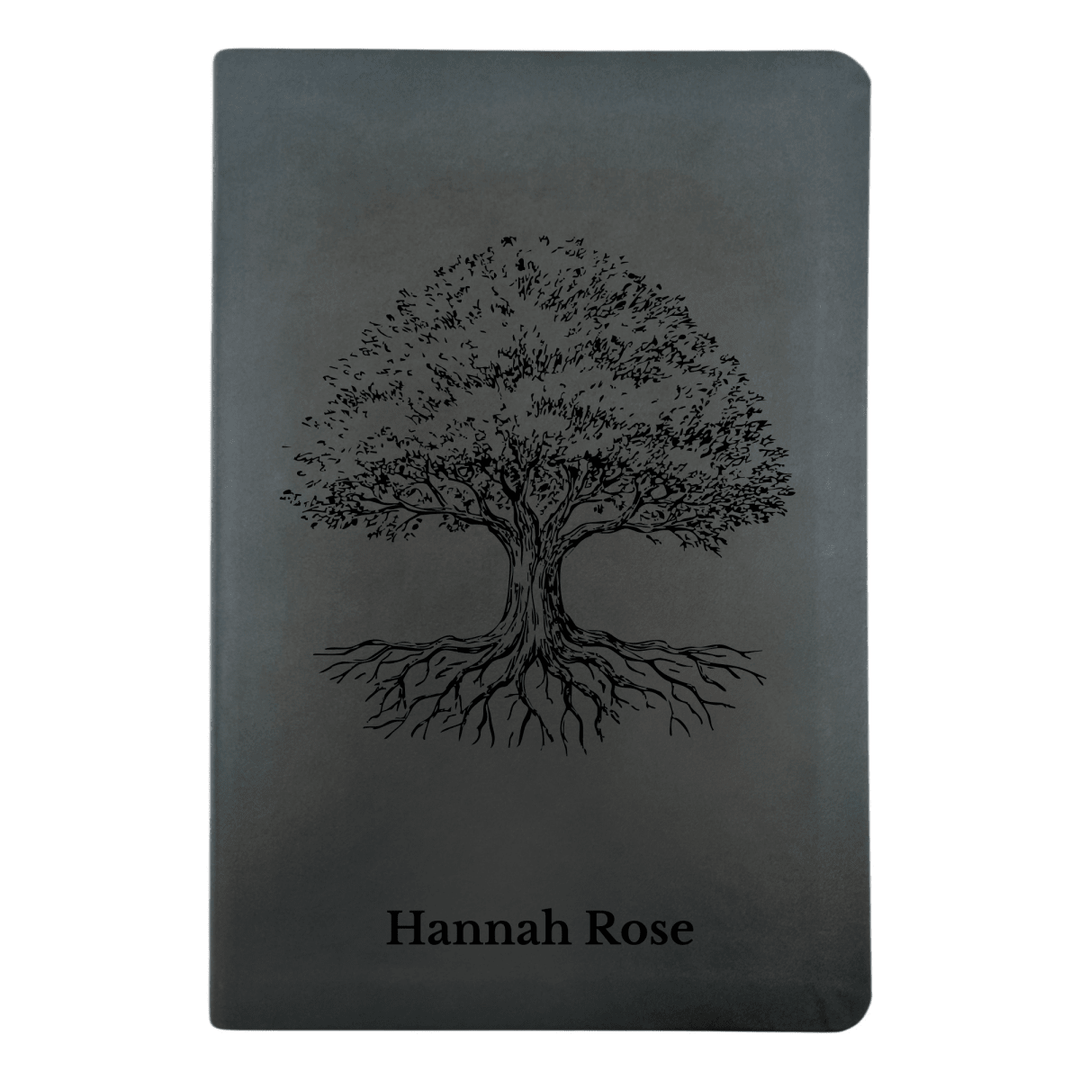 NLT Black Standard Size Thinline Holy Bible Small Print | Tree of Life II - Shepherds Shelf