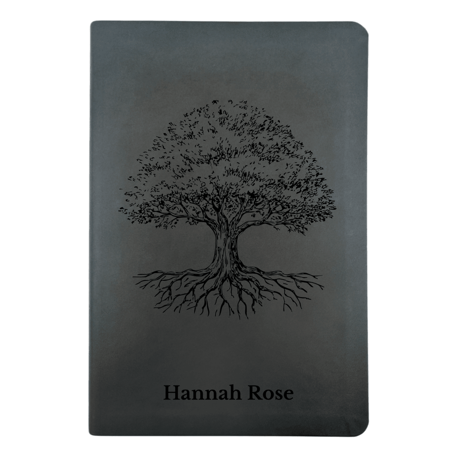 NLT Black Standard Size Thinline Holy Bible Small Print | Tree of Life II - Shepherds Shelf